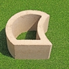 Buffalo Retaining Walls L18 flat face
